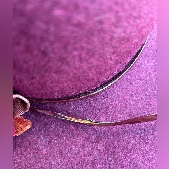 Banana Republic 100% Wool Fedora Hat 🇮🇹 Made in Italy | Vintage Quiet Luxury - Picture 10 of 11